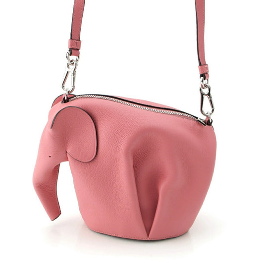 Loewe Leather Elephant Shoulder Bag Mini Pouch
