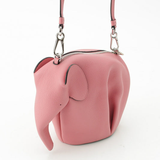 Loewe Leather Elephant Shoulder Bag Mini Pouch