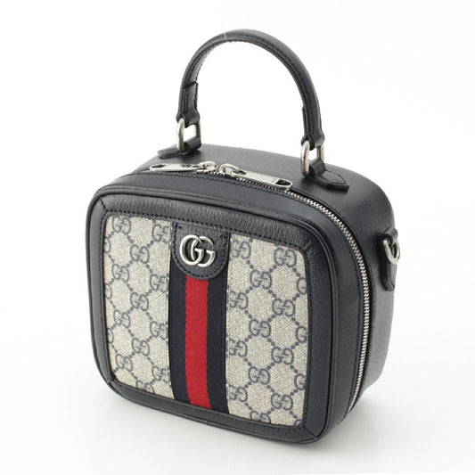 Gucci GG Supreme Leather Ophidia 2way Vanity Bag