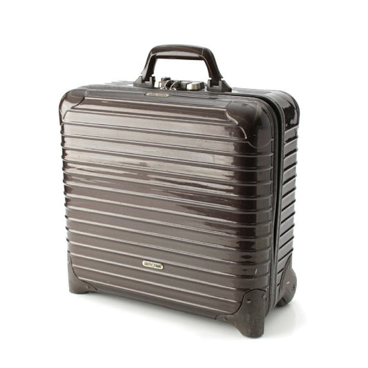 RIMOWA Polycarbonate Salsa Carry-On Travel Bag Brown