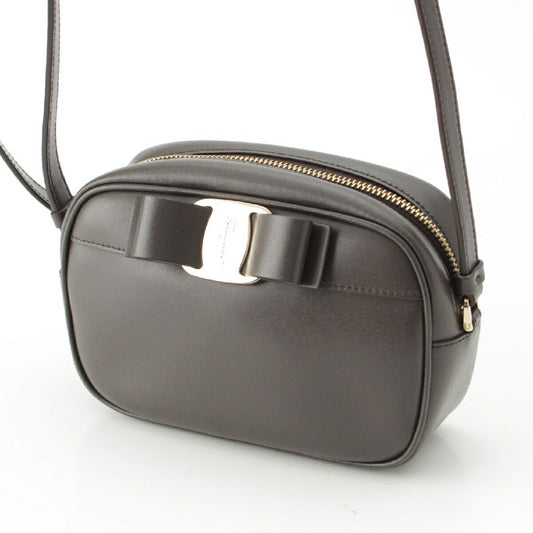 Salvatore Ferragamo Vara Ribbon Leather Crossbody Bag