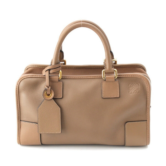 Loewe Amazona 28 Calf Leather Mink Handbag