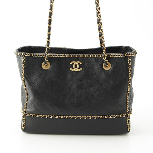 Chanel Matelasse Coco Mark Chain Tote Bag