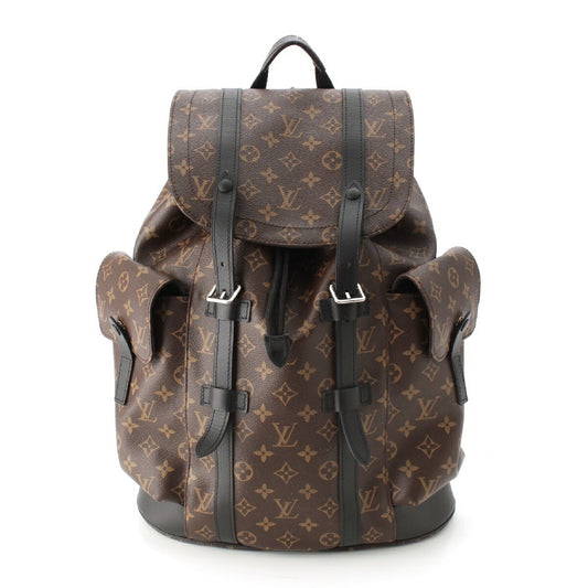 Louis Vuitton Monogram Macassar Christopher MM Backpack M43735