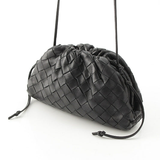 Bottega Veneta Leather Intrecciato Shoulder Bag