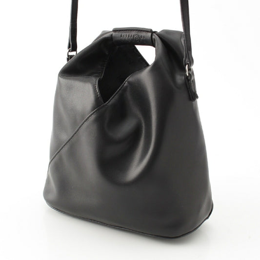 MM6 Leather Japanese 2WAY Shoulder Bag SB6WD0026