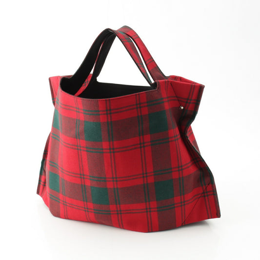Comme des Garcons Canvas Check Tote Bag RG-K202