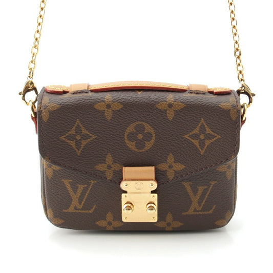 Louis Vuitton Monogram Canvas Micrometis Chain Shoulder Bag