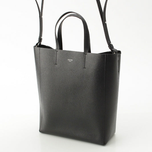 Celine Vertical Cabas Small 2way Leather Tote Bag