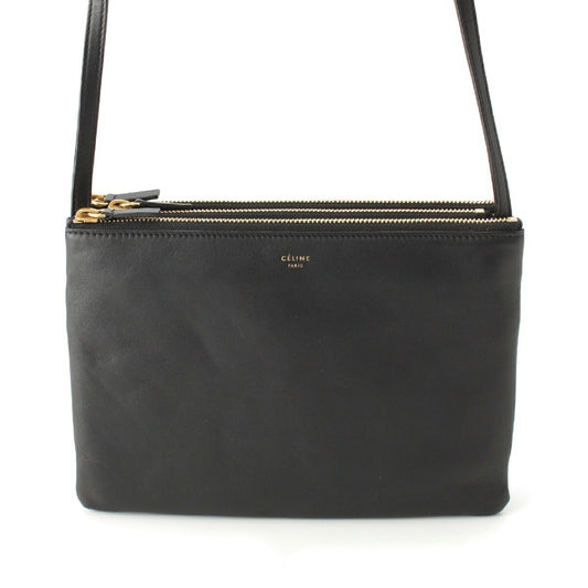 Celine Trio Large Leather Crossbody Bag