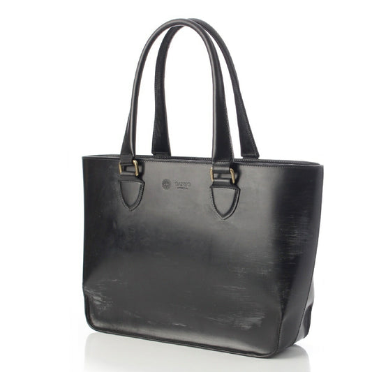 GANZO Leather Avon Bridle Tote Bag 58018
