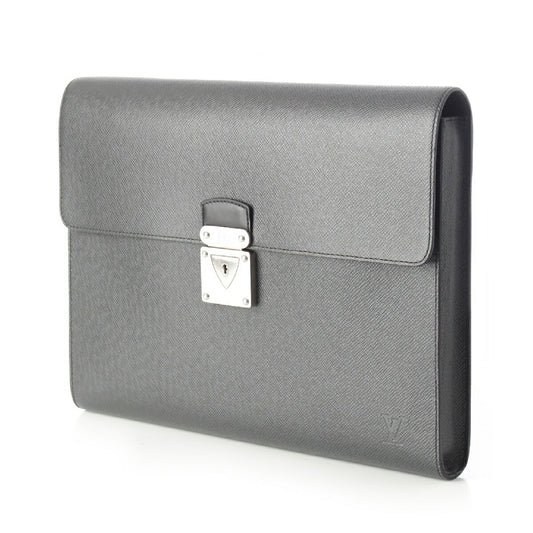 Louis Vuitton Taiga Minuto Clutch M31062 Black