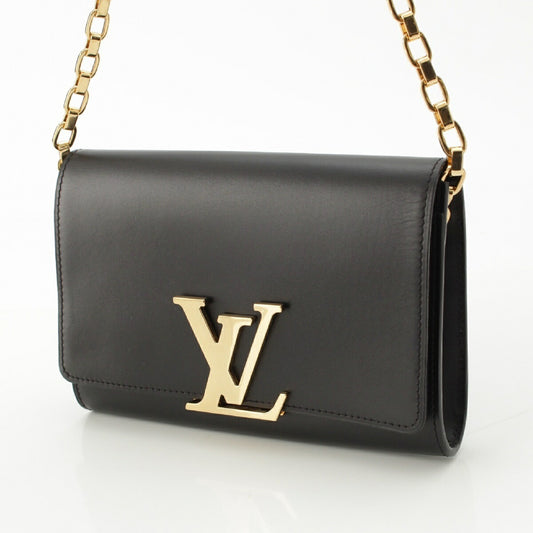 Louis Vuitton Leather Pochette Louise Shoulder Bag
