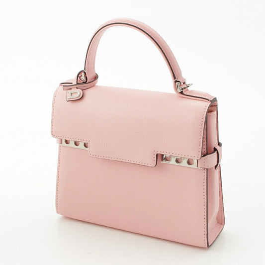 Delvaux Tempete Small 2WAY Shoulder Handbag Pink