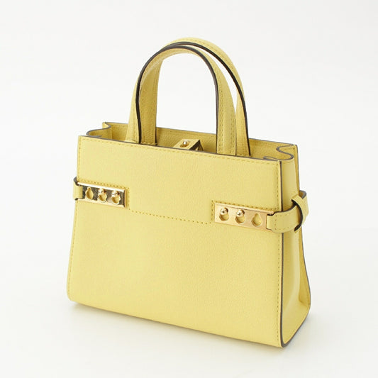 Delvaux Tempete Crush 2way Shoulder Handbag