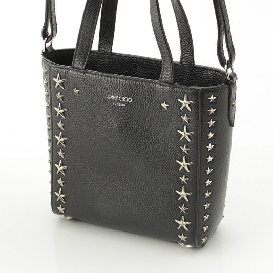 Jimmy Choo Star Studs Mini Leather 2way Tote Bag