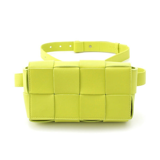 Bottega Veneta Leather Maxi Intrecciato Crossbody Waist Bag