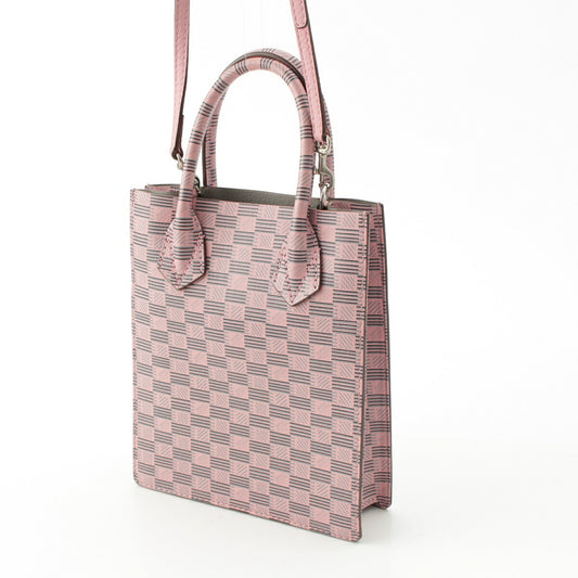 Moreau Paris Leather Crossbody 2way Tote Bag