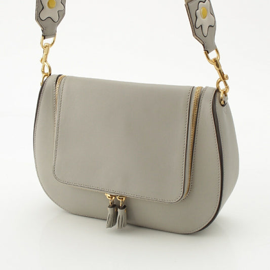 Anya Hindmarch Leather Fringe Satchel Bag