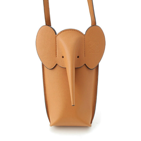 Loewe Leather Elephant Shoulder Bag