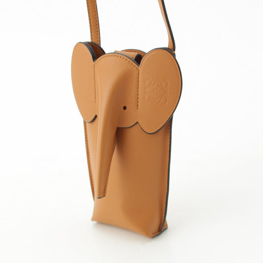 Loewe Leather Elephant Shoulder Bag