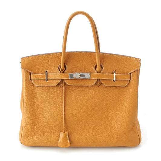 Hermes Birkin 35 Togo Handbag Beige