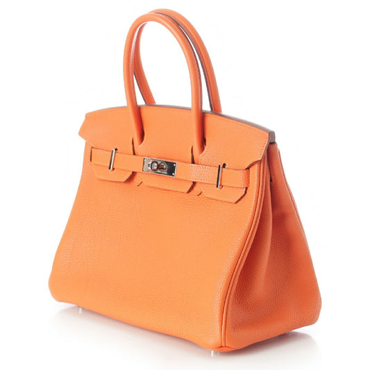 Hermes Birkin 30 Togo Handbag Orange