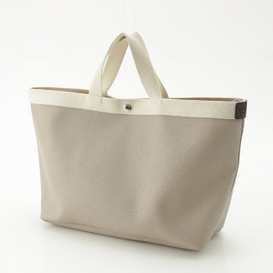 Herve Chapelier Coated Canvas Tote Bag