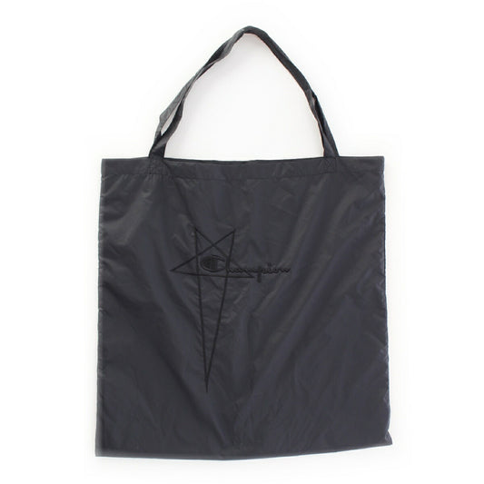 Rick Owens Champion Nylon Logo Tote Bag
