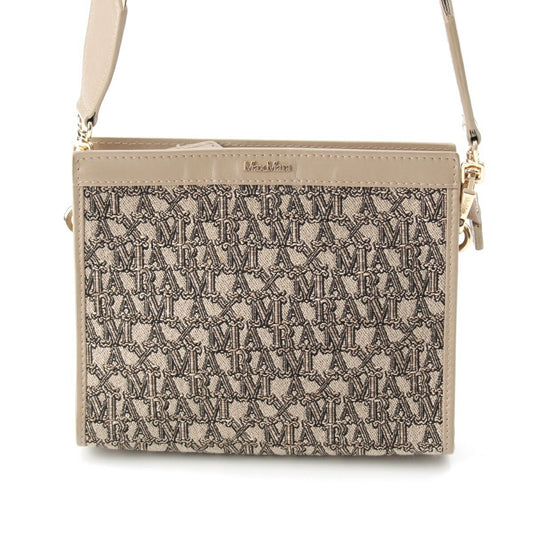 Max Mara Jacquard 2way Shoulder Clutch Bag