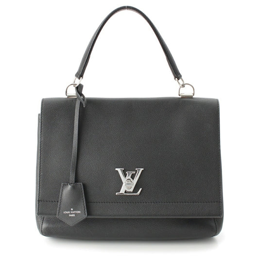 Louis Vuitton Lockme Cartable Leather Handbag