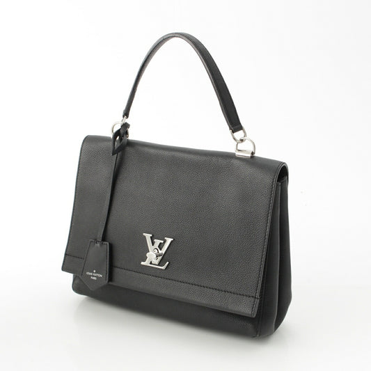Louis Vuitton Lockme Cartable Leather Handbag