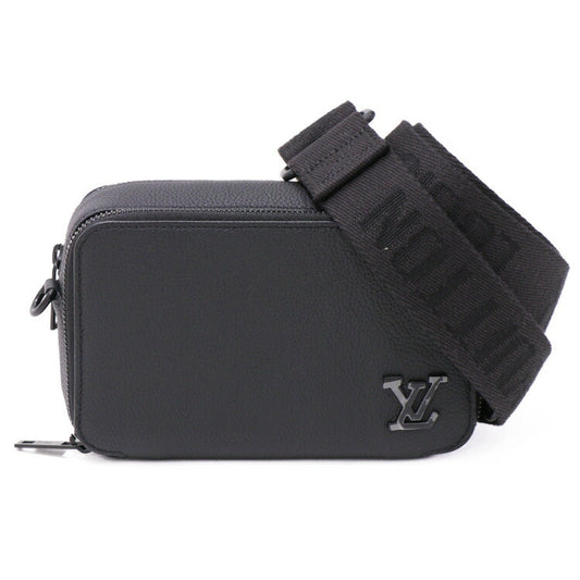 Louis Vuitton Alpha Wearable Wallet Black Leather
