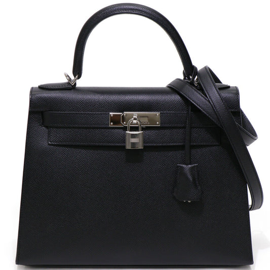 Hermes Kelly 28 Handbag Black 2020