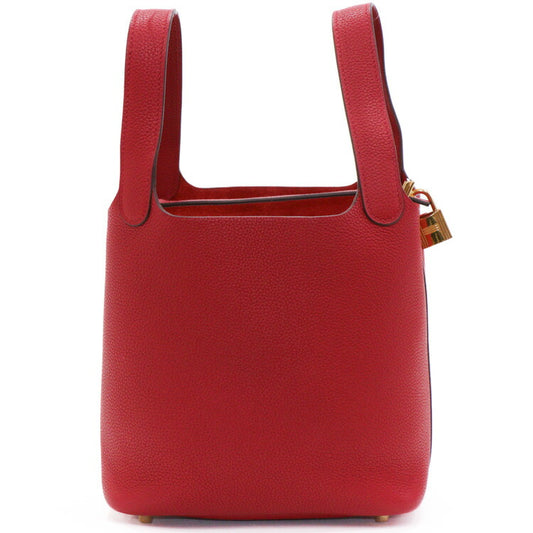 Hermes Picotin Lock PM Handbag Rouge 2019