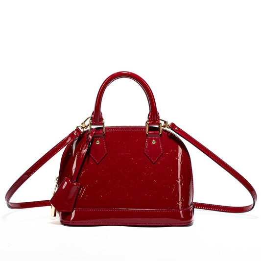 Louis Vuitton Alma BB Patent Leather Handbag