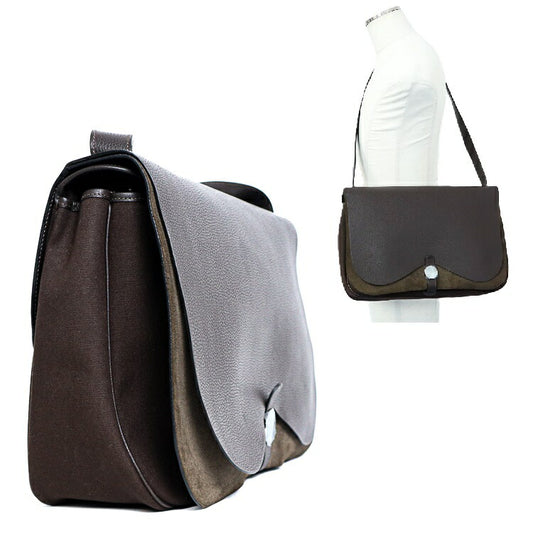 Hermes Colorado GM Messenger Bag Brown