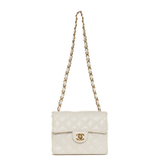 Chanel Mini Matelasse Caviar Skin Shoulder Bag