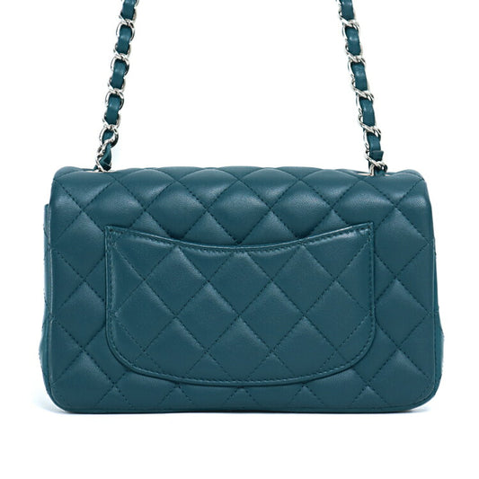 Chanel Lambskin Mini Matelasse Chain Bag