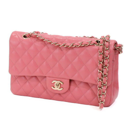 Chanel Caviar Double Flap Shoulder Bag
