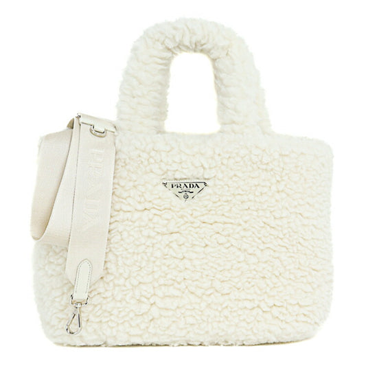 Prada Wool Cashmere Tote Bag 1BG428