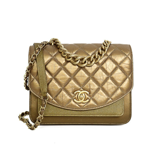 Chanel Matelasse Flap Bag Lambskin Caviar