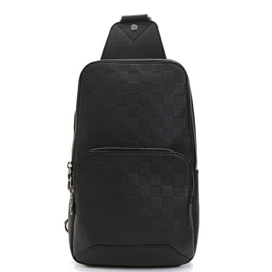 Louis Vuitton Damier Avenue Sling Bag Onyx Black