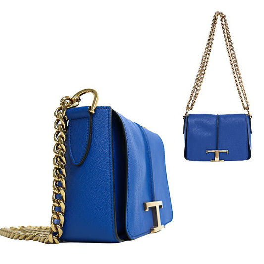 Tod's Leather T Timeless Chain Shoulder Bag