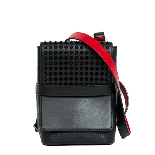 Christian Louboutin Leather Studded Crossbody Bag