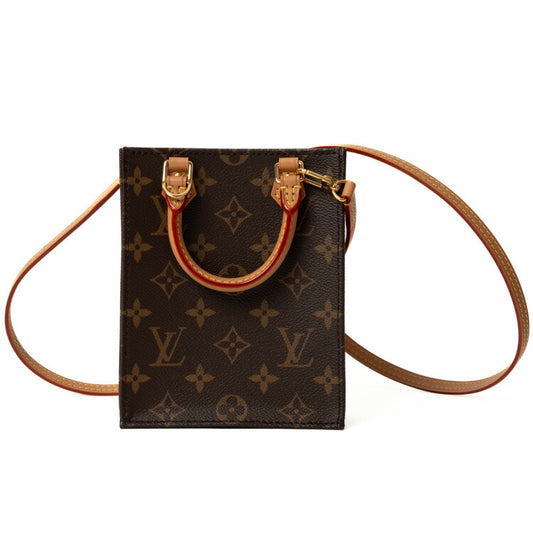 Louis Vuitton Monogram Canvas Petite Sac Plat Handbag