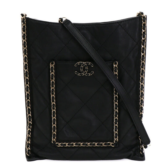 Chanel Lambskin Matelasse Shoulder Bag