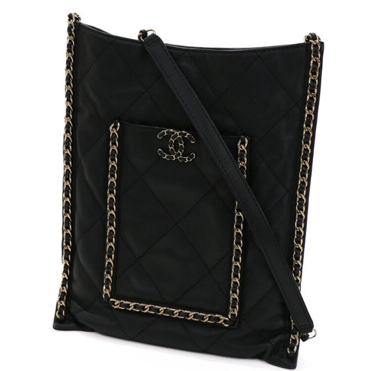Chanel Lambskin Matelasse Shoulder Bag