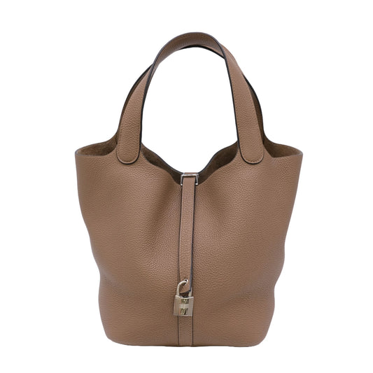 Hermes Picotin Lock MM Handbag Clemence