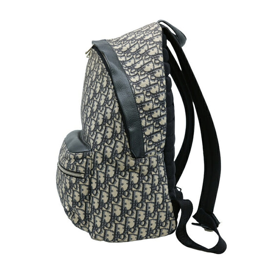 Dior Jacquard Canvas Leather Rider Backpack